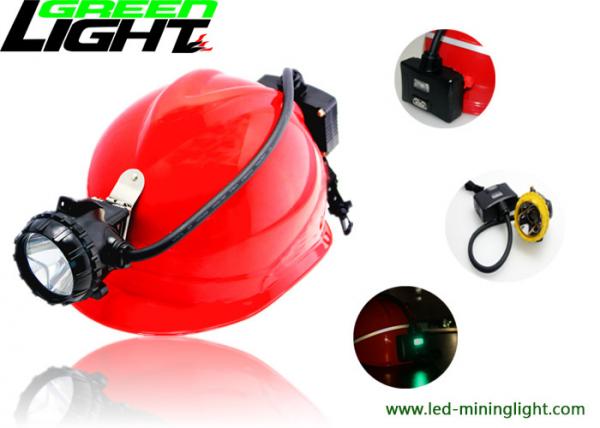 GLS12-A Semi Corded Mining Cap Lights 6.8Ah Lithium Polymer Battery 25000lux