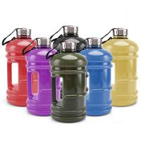 China 2.2L Custom GYM 1 Gallon Clear Plastic Containers Water Bottle Jug Bpa Free on sale