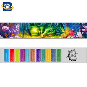 China Fantastic 3D Lenticular Printing Ruler 0.9mm PET+157g Paper Material wholesale