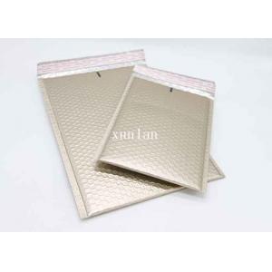 China Gloss Gold Metallic Mailing Bags Waterproof Surface Protection For Shipping supplier