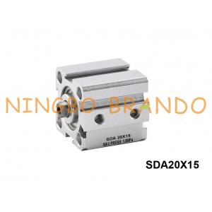 China Airtac Type SDA20X15 Pneumatic Compact Air Cylinder Double Action supplier