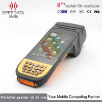 China プリンターが付いている険しい手持ち型の末端の人間の特徴をもつ多用性があるプリンター PDA 走査器 on sale