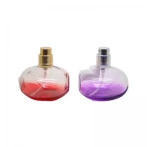 100ml round apple perfume bottle with uv apple cap