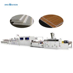 Sino-Holyson 250-400mm PVC Wall Panel Making Machine With 20000KG Capacity