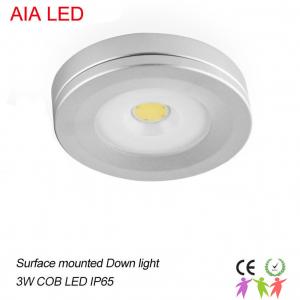 China Round CREE Chips 1x3W waterproof IP65 indoor LED spot light/ led down light for cabinet used supplier