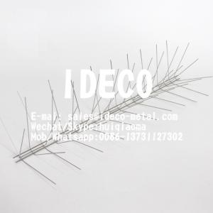 China Stainless Steel Wire Welded Bird Spikes Polished, Pigeon Spikes, Bird Control Spikes, Bird Deterrent, Pigeon Repeller wholesale