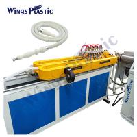 China Automatic High Speed Single Wall Corrugated Pipe Machine Hookah Pipe Making Machine on sale