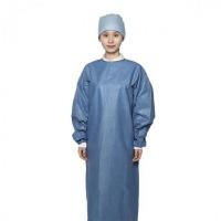 China Signo Group 50gsm Disposable Theatre Gowns / Patient Surgery Gown on sale
