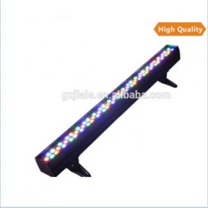 China IP65 72pcs * 3watt Silm Rgb Led Wall Washer Outdoor For Studio / Entertainment Events supplier
