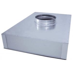 China Disposable Air Duct H14 HEPA Air Filter With Hood , Galvanized Frame 610x610x292mm supplier