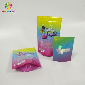 China Custom Printed Resealable k Doypack Laminated Material Smell Proof Runtz Bag for CBD Candy Packaging supplier