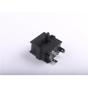 3 Pins Rotary Selector Switch 3A 6A 125V 250V AC , 50MΩ Max Contact Resistance