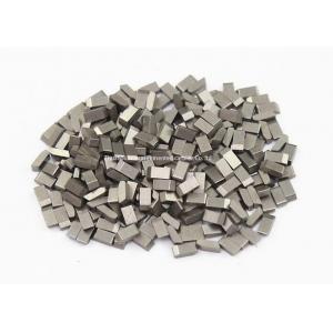 China High Wearable Tungsten Carbide Saw Tips For Hardwood , Carbon Steel , Cork, YG6 ,YG6X supplier