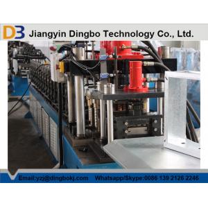 Automatic Fire Damper Metal Roll Forming Machine For 0.8~1.5mm Thickness