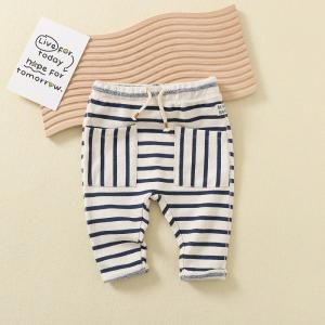 wholesale Baby Cotton Footed Pants Sets Casual Newborn Toddler Knitted Leggings Newborn Baby Cotton Ribbed Pants