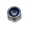 DIN958 Standard SS304 / 316 Hex Head Nuts Nylon Insert Locked Nut