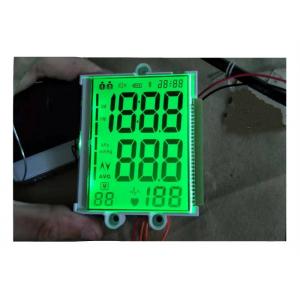 China Custom LCD Positive 4 Digit Segment TN Lcd Panel Display For Sphygmomanometer supplier