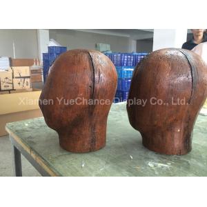China Brown Color Wood Finished Standing Display Rack Resin Glasses Display Rack supplier