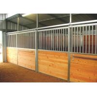 China Hot Dip Galvanized Horse Stalls , Metal Horse Stalls With Riding Barn Accessories on sale