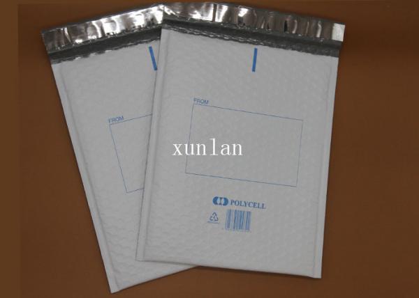 Self Adhesive Seal Shipping Bubble Mailers , Eco - Friendly Poly Mailer