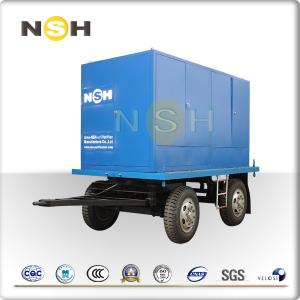 China Water Gas Transformer Oil Purification Plant Trailer Mounted Double Axle Cargo supplier