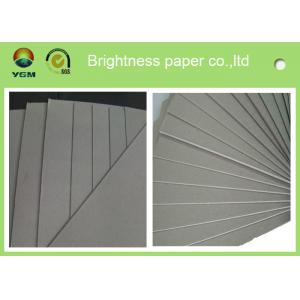 China Recycled Paper  Grey Chipboard Paper Sheet / Roll for book binding Good Stiffness supplier