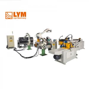 China LYM Robert Pipe Processing Machine Customized With Bending Cutting Punching Chamfering Tube End Forming Function supplier