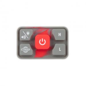 Custom Conductive Multi Color Silicone Keys Wear Resistant Keyboard