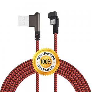 China Universal Mobile USB Cable / Micro Right Angle USB Cable To Android Phone supplier
