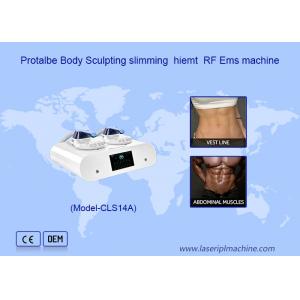 Portable Non Invasive Ems Fitness Slimming HIFEM Muscle Building Machine