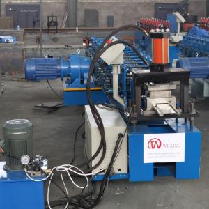 China Garage PPGI Shutter Door Roll Forming Machine 15m/Min supplier