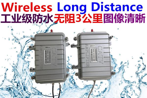 Analog video signal wireless transmission, No PTZ control, Accessibility wireless