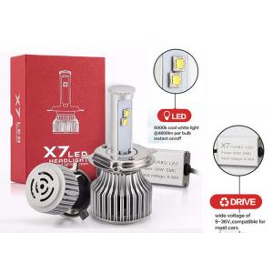 Automotive H4 6000K Latest Led Headlights 120W 9600Lm X7 LED Fog Light Bulb