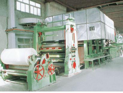 toilet paper machine and tissue paper machine