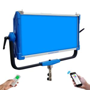 China 300W RVB a doucement mené le tir visuel de studio cinématographique de lumières Bluetooth à télécommande que léger DMX a soutenu le panneau de Skyblue supplier