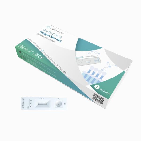 15-20 Minutes SARS-CoV-2 Antigen Test Set Nasopharyngeal Swab Kit 1 Piece