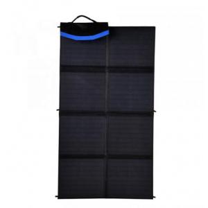 China Portable Folding 100w Solar Blanket Panel 12v Solar Kit For Battery Usb Powerban supplier