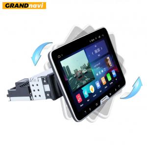 China 10 Inch Rotation 1 Din Android 12 Car Radio Multimedia single din car radio GPS Navigation dvd CarPlay supplier