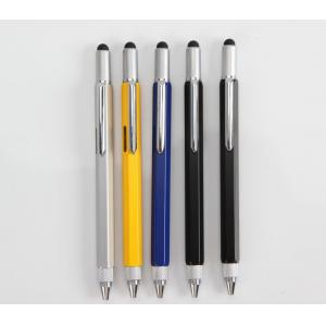China 6 in 1 Tech Tool Stylus Touch Pen, Ballpoint pen ,Double end Screw driver Ruler in CM supplier