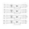 Dual Port Magnetics Transformer LP44011NLE , 2x10/100Base-T Ethernet