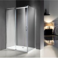 China 1200X800 MM Popular Bathroom Shower Enclosures With 8MM Glass / Stainless Steel Track on sale