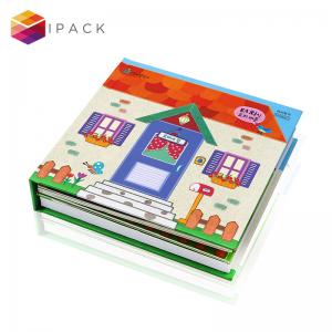 Recyclable CMYK Color Satin Finish Custom Pop Up Puzzle Book Printing