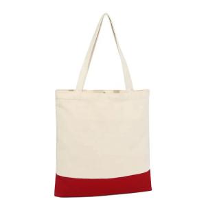 Durable Custom Logo Canvas Tote Bags For Laptop Groceries Mens School