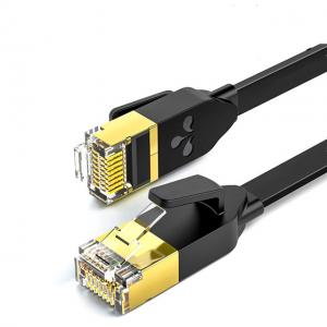 3m Flat Network Cable 10 Gigabit Cat7 Pure Copper Broadband Network Patch Cord