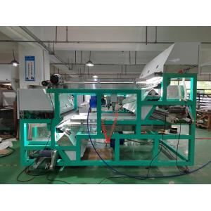 Optical Two Layer Glass Sorting Machine For Mixed Colored Brown Blue Glass