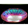 LEDライト付き巨大屋外インフレータブルアート装飾エイリアンUFO カスタムパターン
