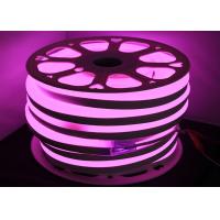 China Pink LED Neon Tube Light For Bathroom / Club Decorative UV Resistant on sale