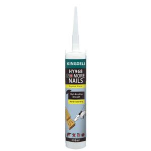 280ml White Construction Adhesive Glue Sealant Waterproof MS Polymer Material