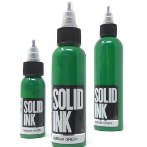 China 30ML 60ML Airbrush Solid Ink Tattoo Ink Medium Green Pure Plant Materials supplier