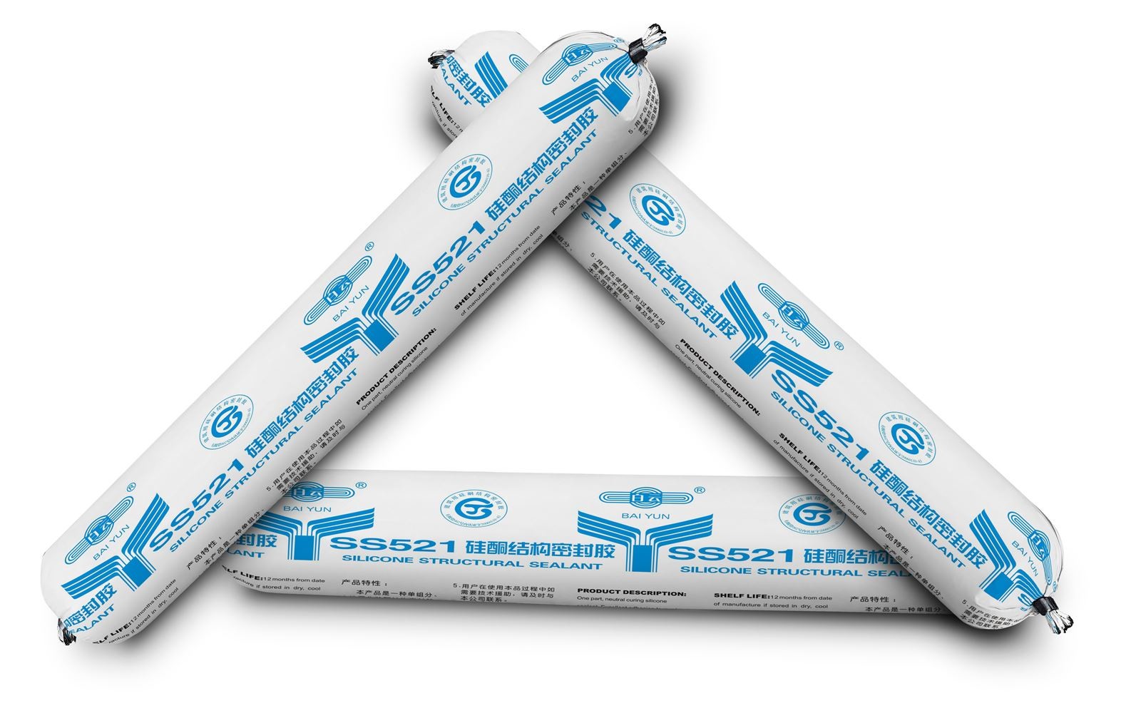 China SS521 Sédatif de structure en silicone à une partie Sédatif de toit en aluminium pour terrasses supplier